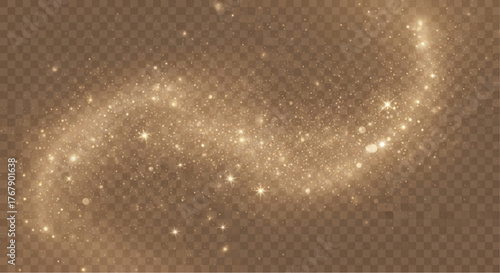 Glimmering particles in a dynamic swirl create a sense of wonder and motion, with glowing motes of light and elegant abstract, evoking a sense of dreamlike quality. vector illustration overlay