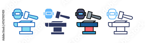 Metal Works Plant multistyle icon