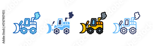 Heavy Machinery multistyle icon