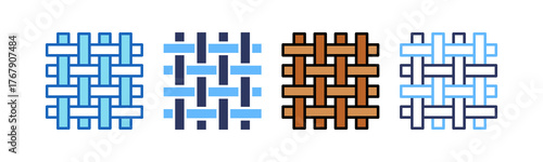 Textile Finishing multistyle icon