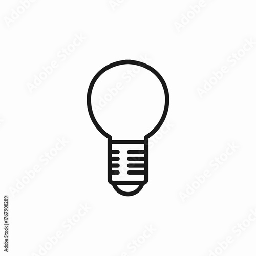 electric bulb icon sign vector