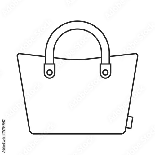 カバン、バッグ、旅行、洋服、ファッション、コーディネート、おしゃれ関連のイラスト