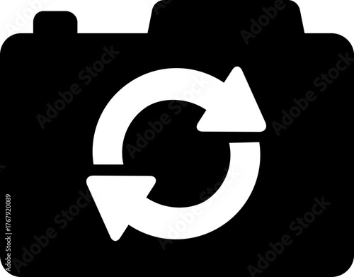 Camera Mode Rotation Symbol