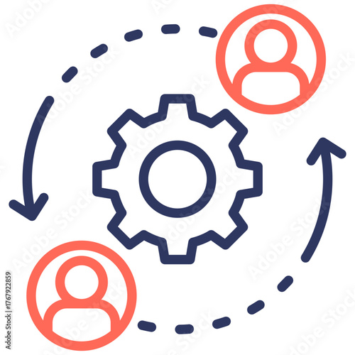 Change Management  Icon