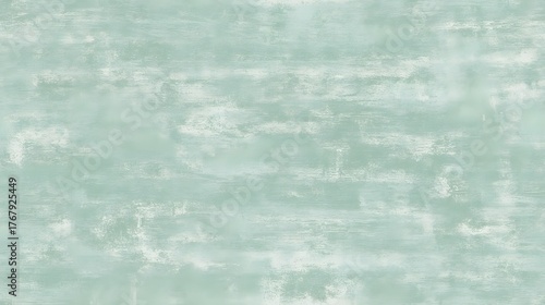 Faded pastel greenish texture displays horizontal weathered markings