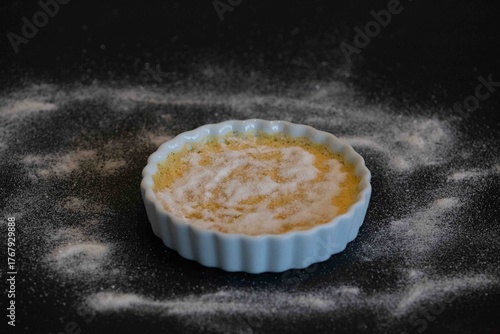 Fotografie Crème brûlée, creme brulée