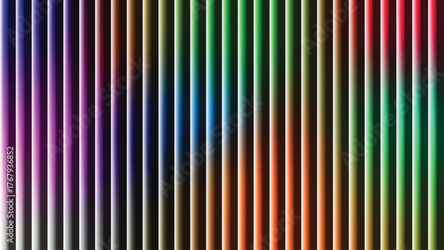 Vibrant Rainbow Vertical Stripes Gradient Pattern Isolated background