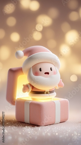 Christmas 3D Animation Pack – Santa Claus, Reindeer, Snowy Village, Gifts and Magical Holiday Backgrounds with Festive Lights and Cinematic Atmosphere,  Christmas, wallpaper, background