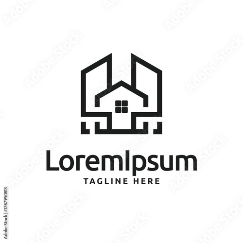 Modern Real Estate Logo Design