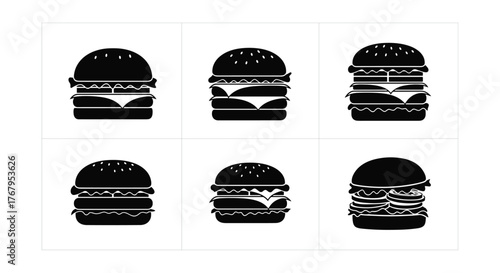 Artistic sketch of assorted baked goods and baking tools