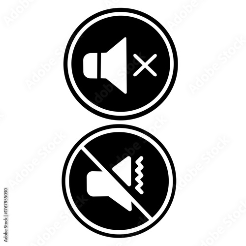 audio control vector icon button