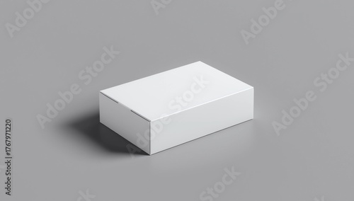 Blank magnetic box mockup