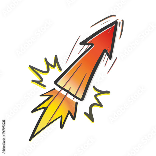 爆発ブースト矢印_Expressive Arrows-Explosive Boost 