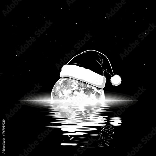 a hat over the earth