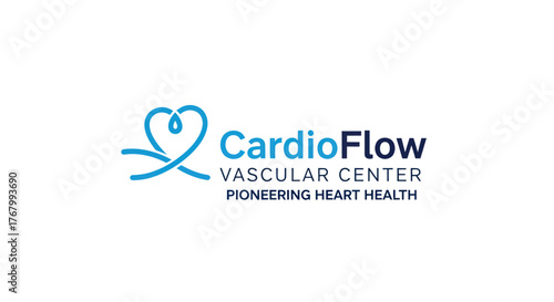 CardioFlow Vascular Center logo for pioneering heart health.
