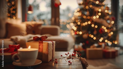 Wallpaper Mural Cozy Christmas Atmosphere Torontodigital.ca