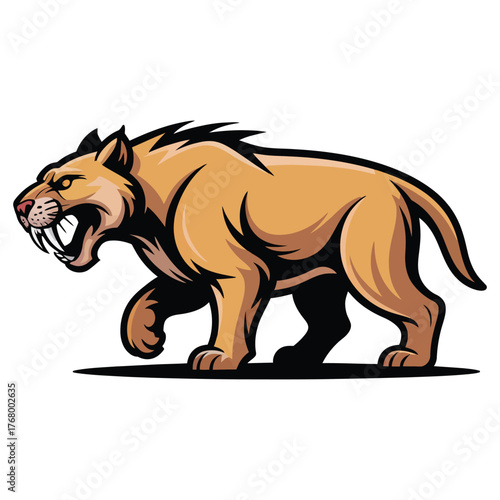 Saber tooth cat