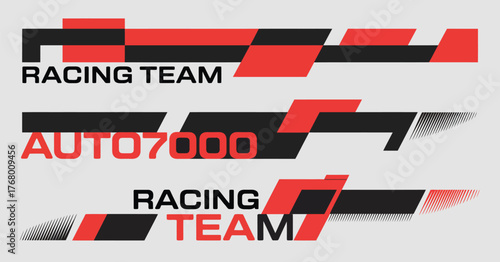 Car Stripe and Racing Decal Vector Set – Collection of clean automotive graphics, vinyl stickers, and sport racing lines ideal for car decoration, wraps, and motorsport design projects.