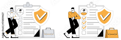 life insurance concept vector illustration