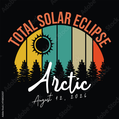 Total Solar Eclipse Arctic August 12, 2026