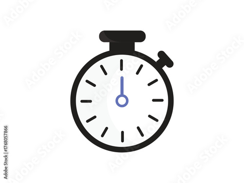  Stop watch icon vector illustration on white background