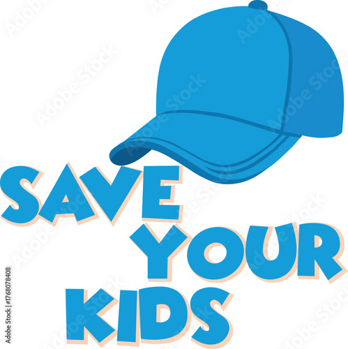 save your kids t-shirt design.eps