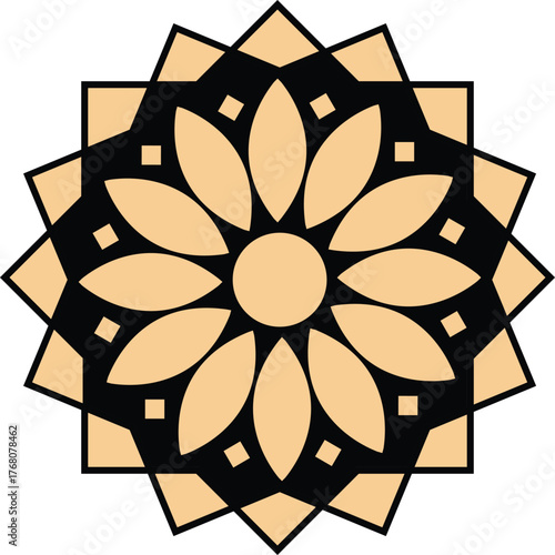 Islamic ornament and mandala Illustration