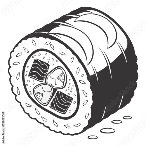 vector illustration of an easter egg