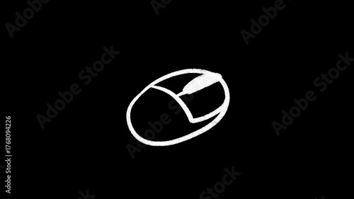 Electronic devices hand drawn animation