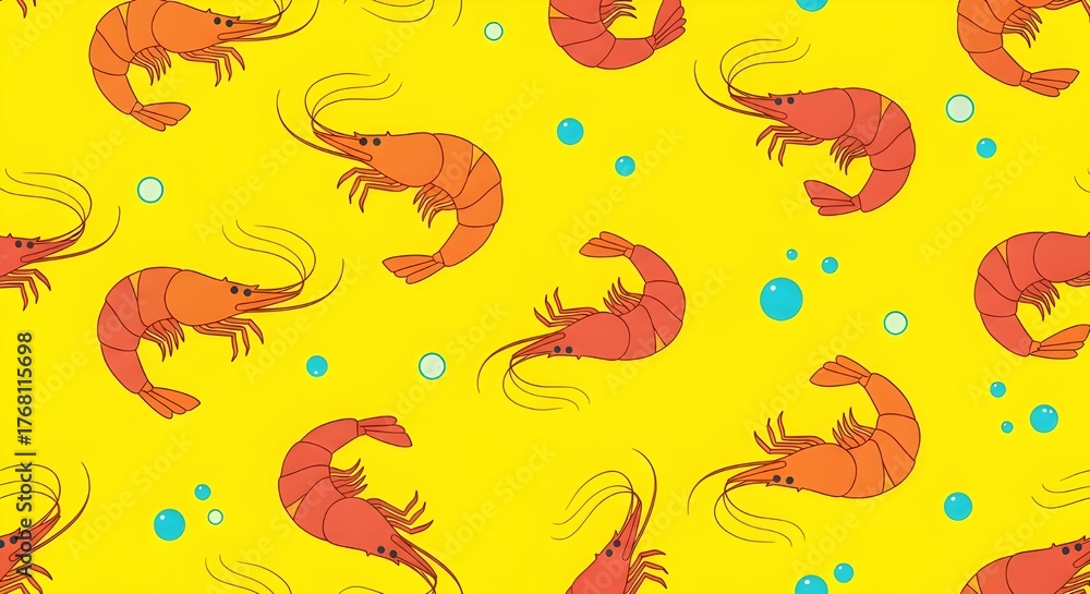 Obraz premium create bees pattern in yellow background 