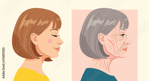 Sleeping Baby Curled on Pillow in Serene Nursery: Newborn Asleep Peacefully for Pediatric Healthcare Designs, Infant Care Marketing, and Children's Product Advertising in Minimalist Continuous Line St