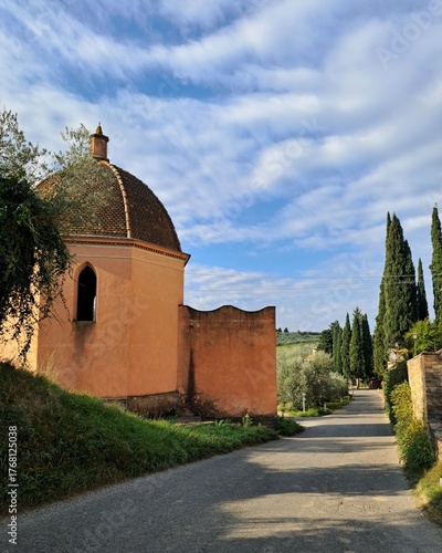 Jesień w Toskanii, Italia.