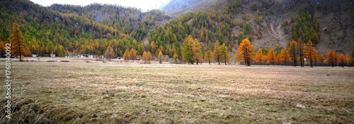 Anamorphic Lens - Autumn landscapes of a mountain village