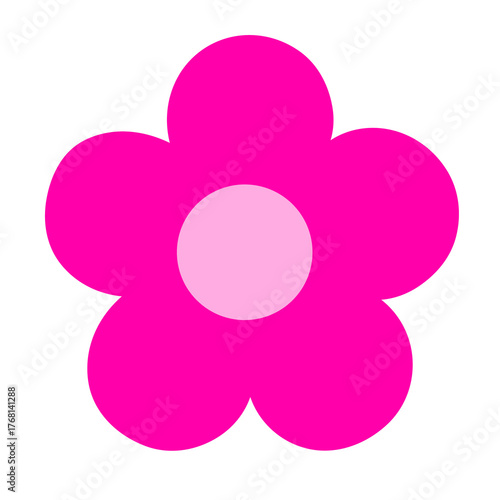 pink flower icon