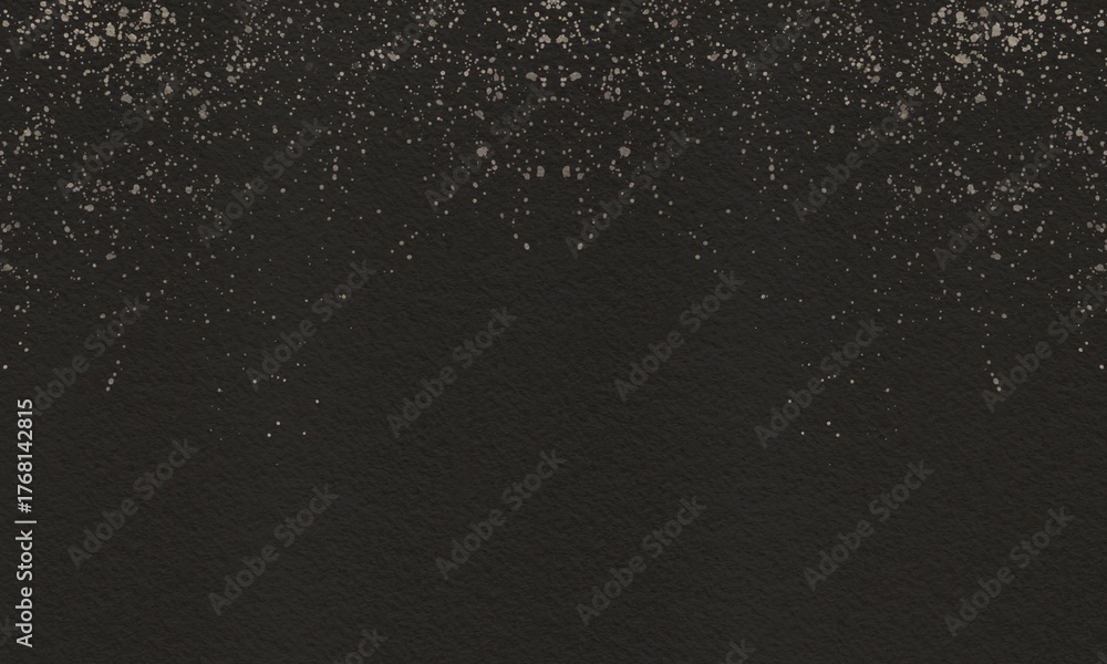 Obraz premium Abstract Brown Watercolor Light Splatter Confetti on Paper Texture Background