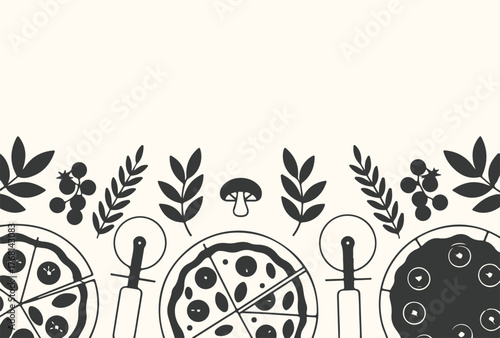 Vector art of a vintage illustration of a variety of pumpkins and gourds, artfully arranged in a rustic still life composition, evoking autumn harvest