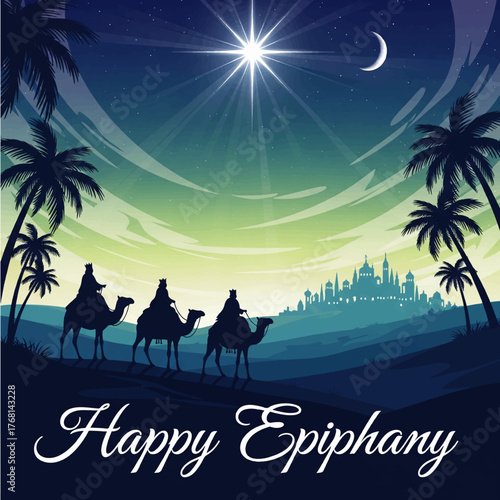 Epiphany Scene With Wise Men