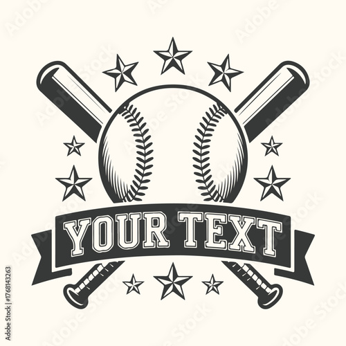 Vector art of young boy playing tennis with a racket and ball, cartoon style