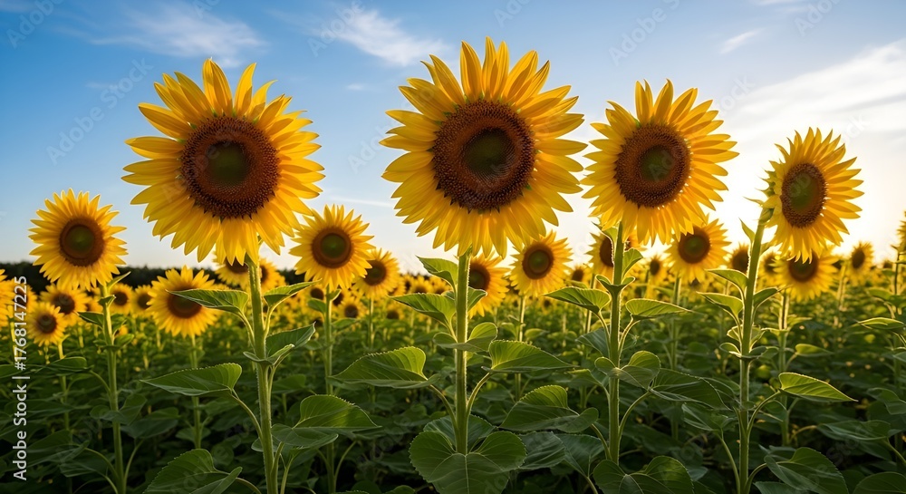 Fototapeta premium Girasoles