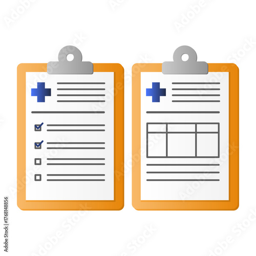 Brown Medical Clipboard for Hospitals and Clinics. Suitable for Healthcare, Medical Records, and Hospital Supplies.