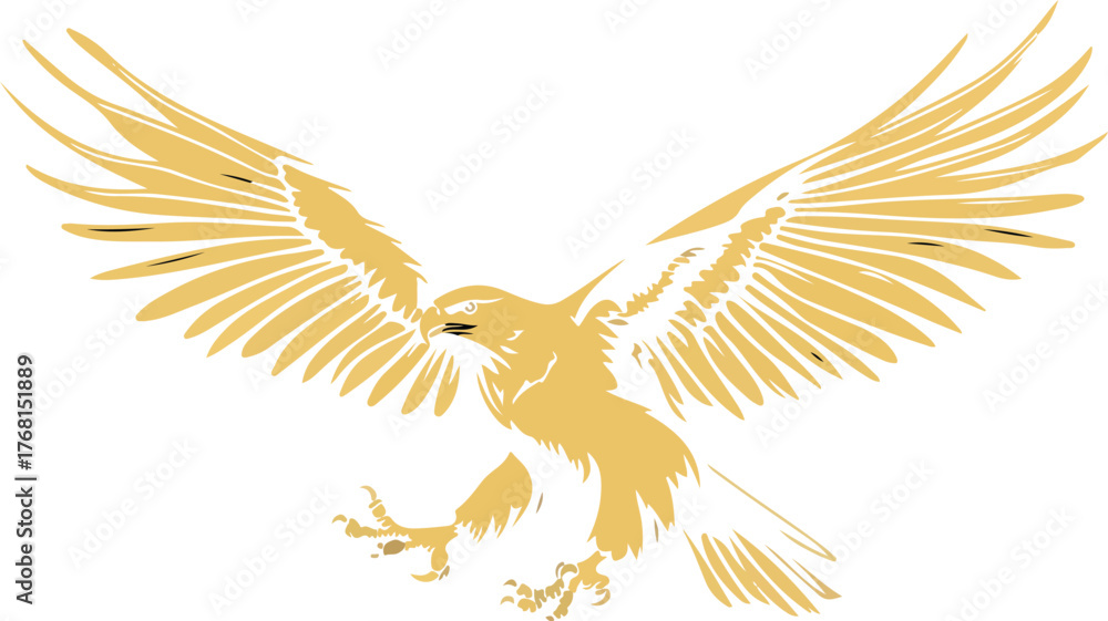 Obraz premium eagle head vector
