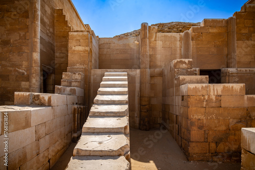 zona arqueológica de Saqqara en Egipto