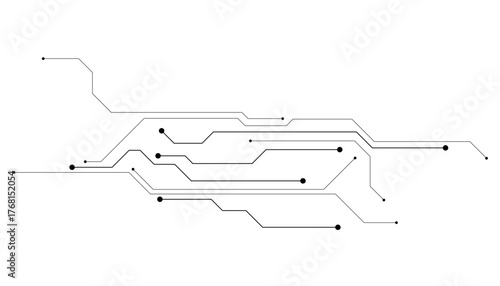 Vectors Abstract connecting lines and dots. Social networking, network connection and global communication technology background