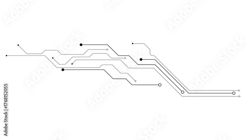 Vectors Abstract connecting lines and dots. Social networking, network connection and global communication technology background