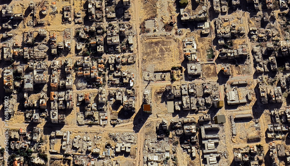 Fototapeta premium the coast of the Gaza Strip on the Mediterranean Sea October 2025