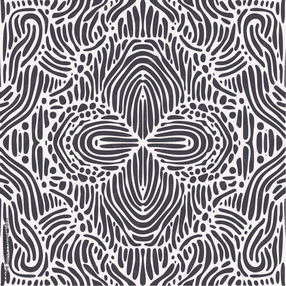 Fototapeta premium seamless pattern with abstract lines