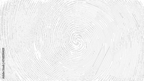 Abstract black and white fingerprint swirl pattern with detailed ridges and fine texture.