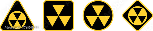 Fallout Shelter Sign. Nuclear bomb shelter sign. Fallout Shelter Road Sign. Bomb shelter sign Vector illustration and transparent png