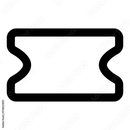 station outline icon set