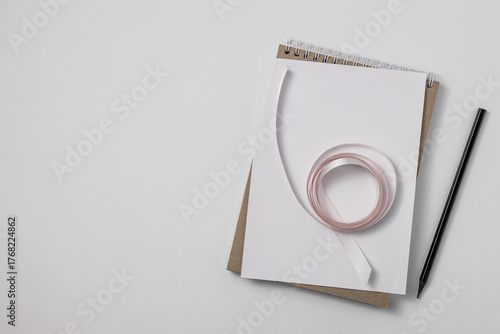 Wallpaper Mural Summer wedding stationery mock-up scene. Blank greeting card. Torontodigital.ca